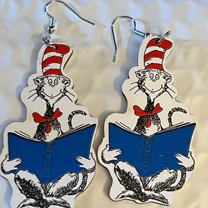 Dr. Seuss earrings